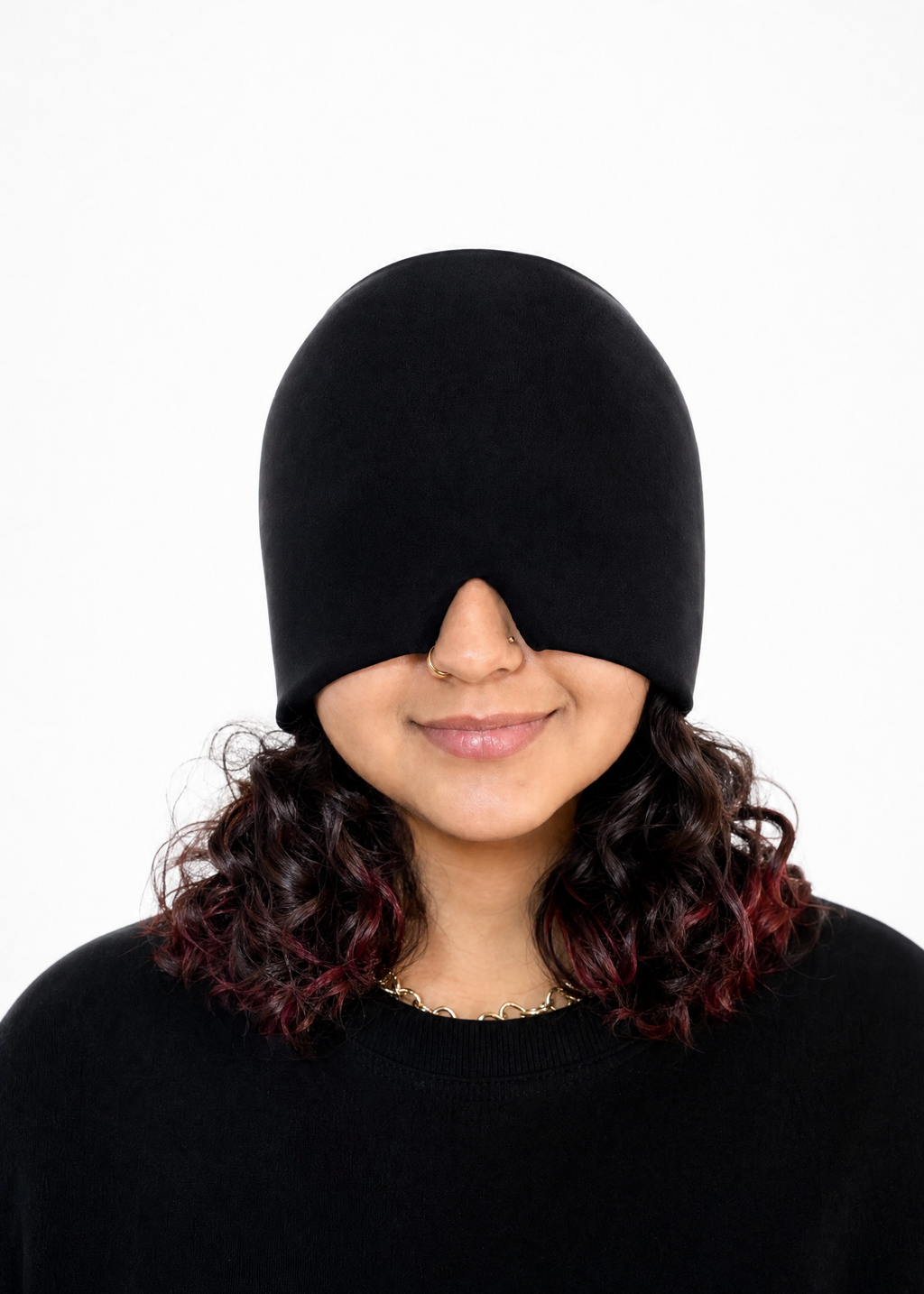 ReliefCap - Gorro de Gel para Migraña y Dolor de Cabeza — Terapia Frío/Calor